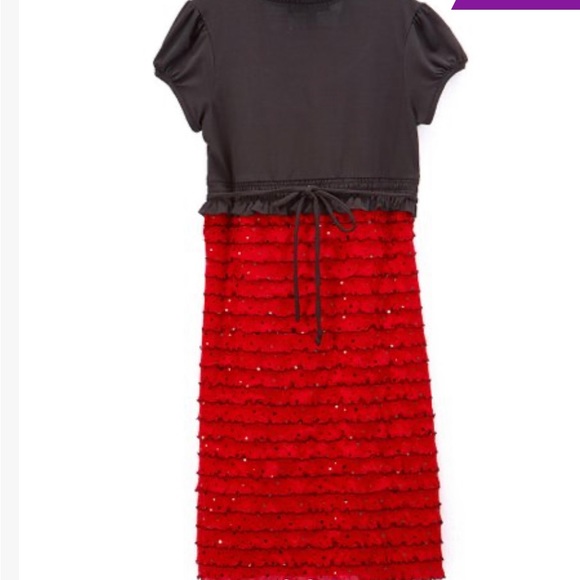 Black Red Dress - Picture 2 of 11